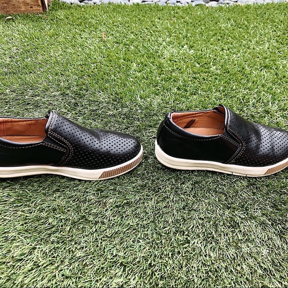 Deer Stags Slip-On holes Jace Leather Shoes Boys S - Picture 6 of 6